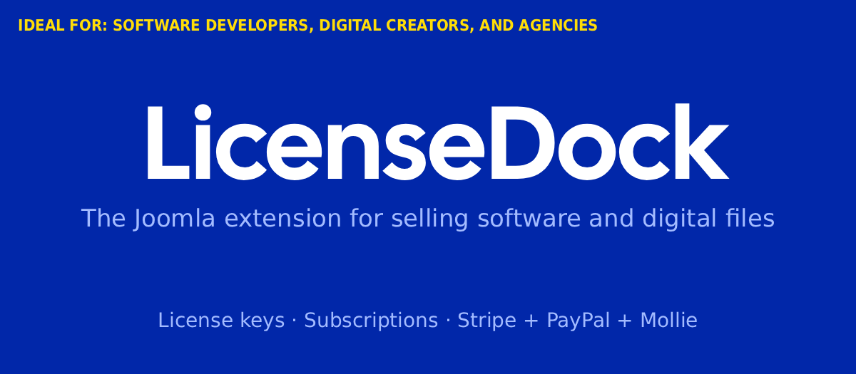 LicenseDock