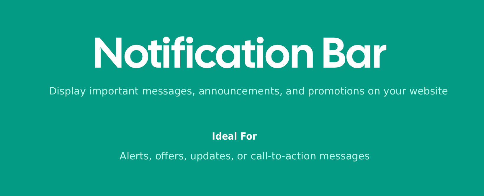 Notification Bar