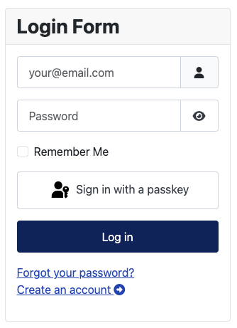 Email Login Suite