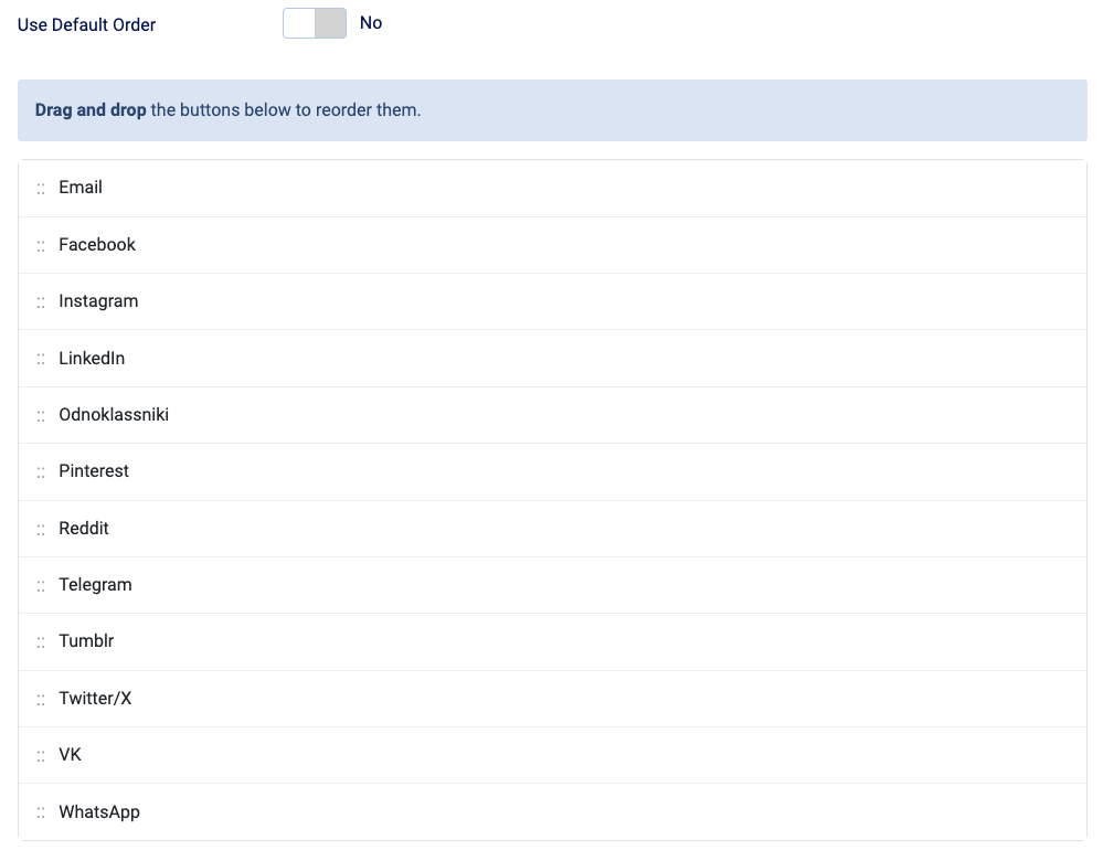 Sidebar Social Share